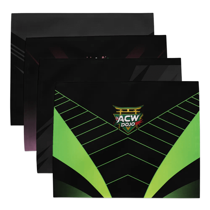 Blaziken 2K's ACW Dojo! Placemat Set (4) product image (1)