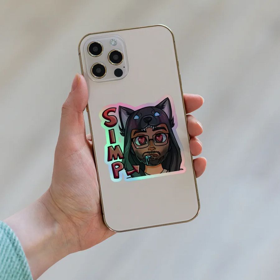 Simp Emote Sticker product image (6)