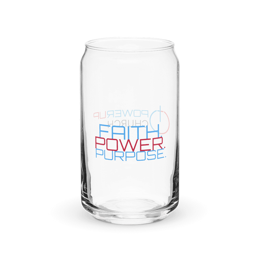 Power Up Church – Can Glass (Faith. Power. Purpose.) product image (2)