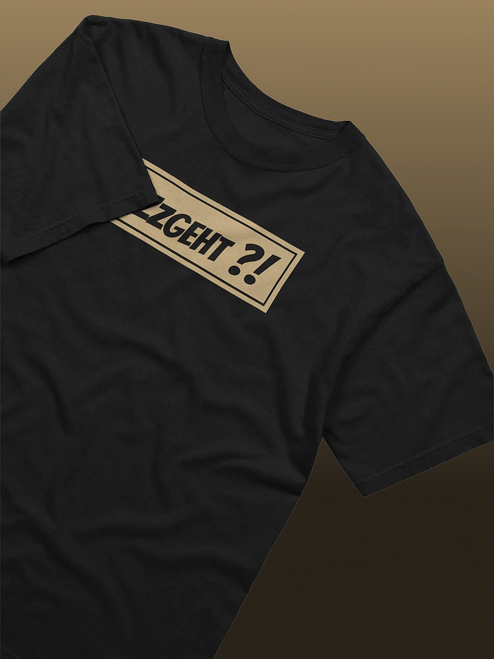 "Zzzgeht ?"!" Black Shirt product image (1)