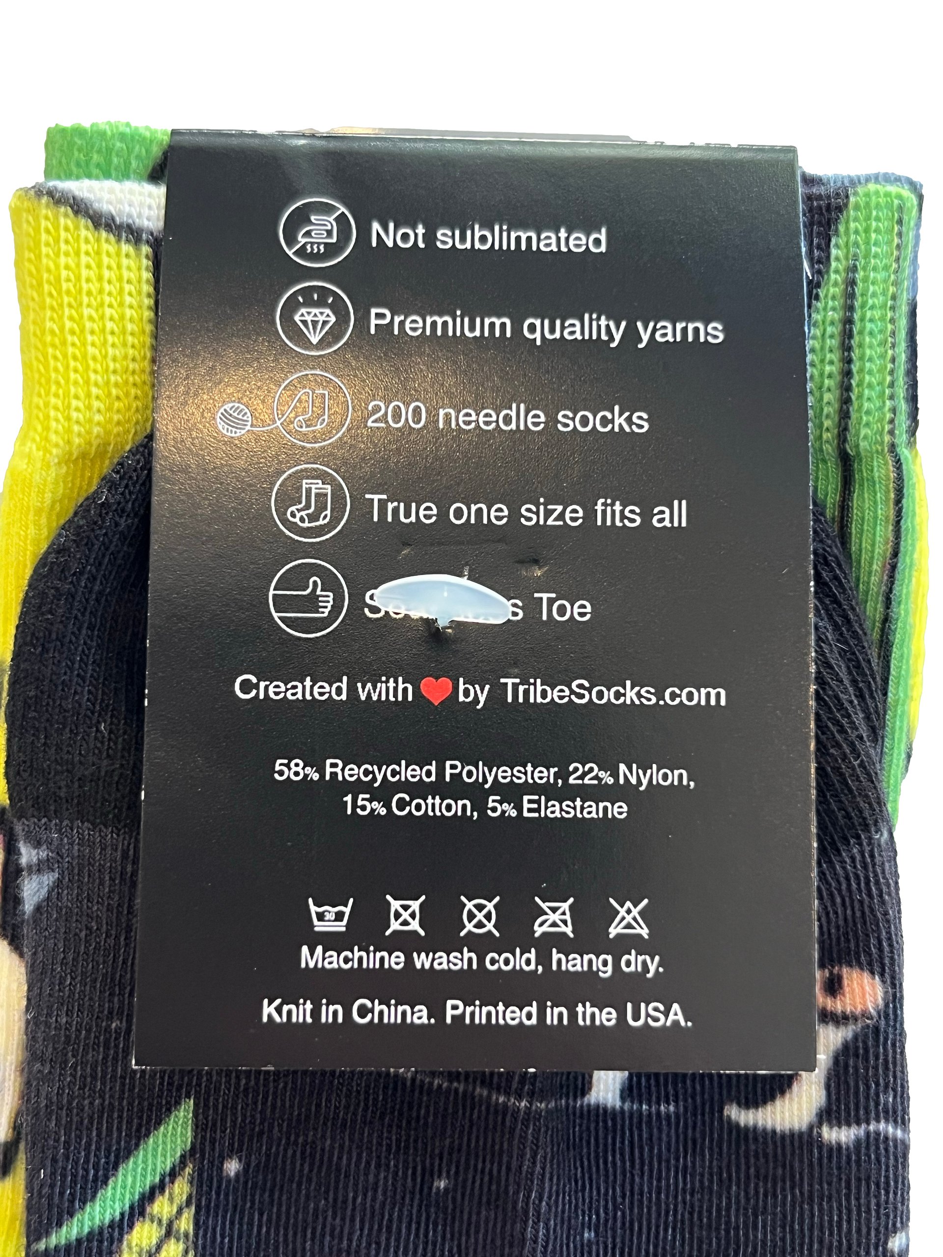 Corny UFO Abduction Roswell Aliens Eco Friendly Crew Socks product image (6)