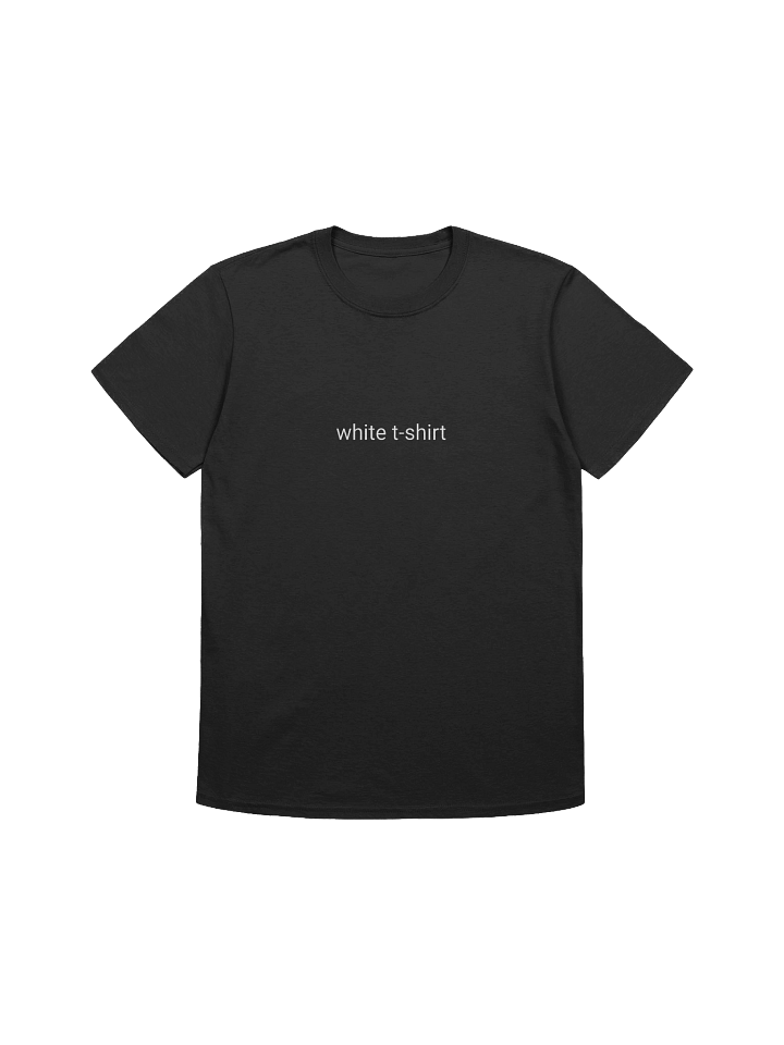 white t-shirt product image (1)