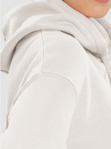 DANCE MEMECOIN - CROP HOODIE - CLUB LINE - HEATHER DUST product image (5)