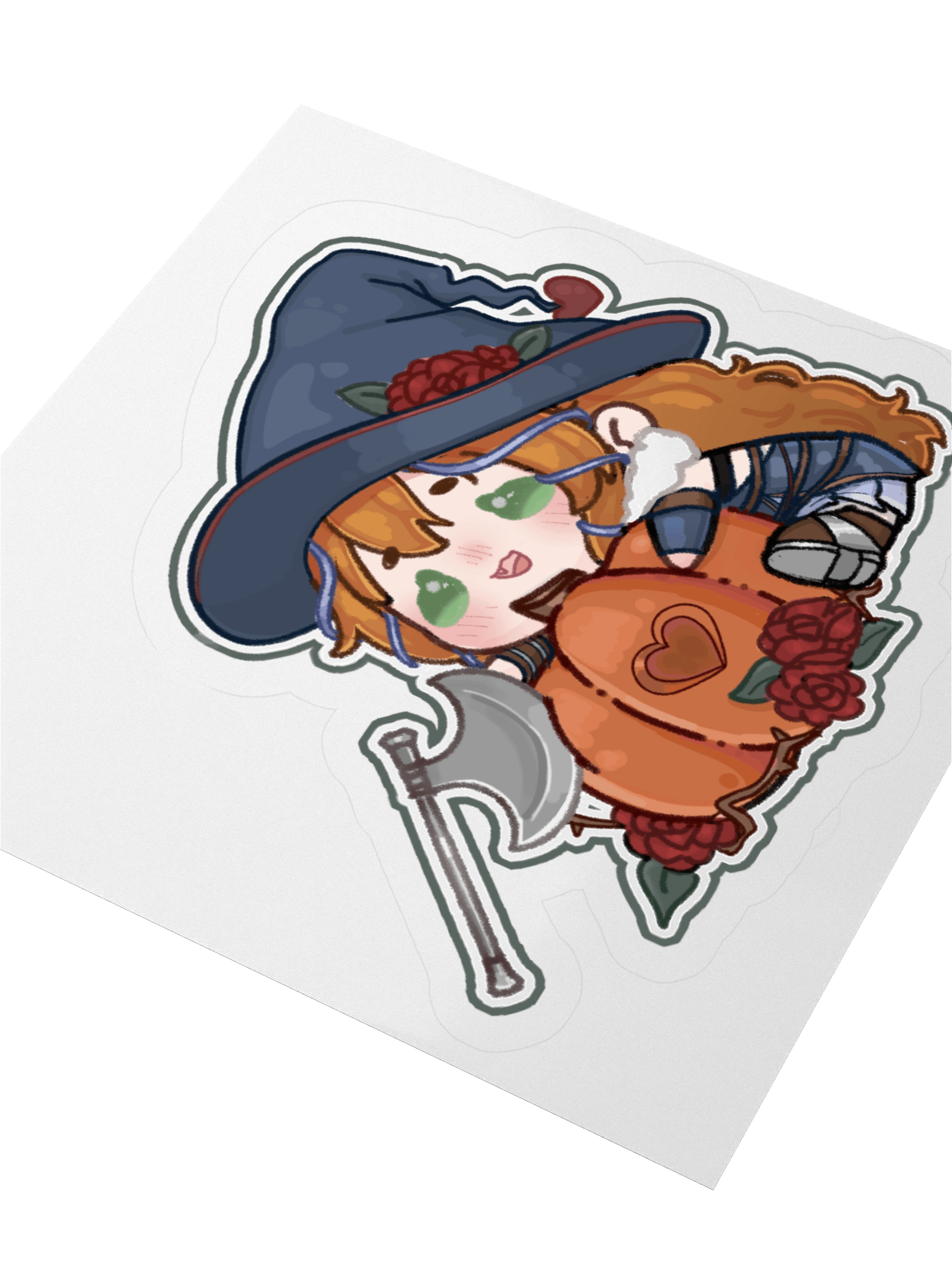 Kawaii Nunu Sticker - Halloweenie 2025 Collection product image (3)