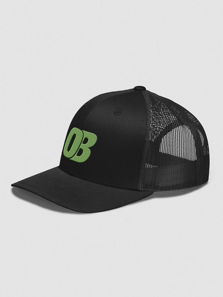 QSHW ONLY BRITTT (OB) EMBROIDERED LOGO RETRO TRUCKER HAT product image (2)