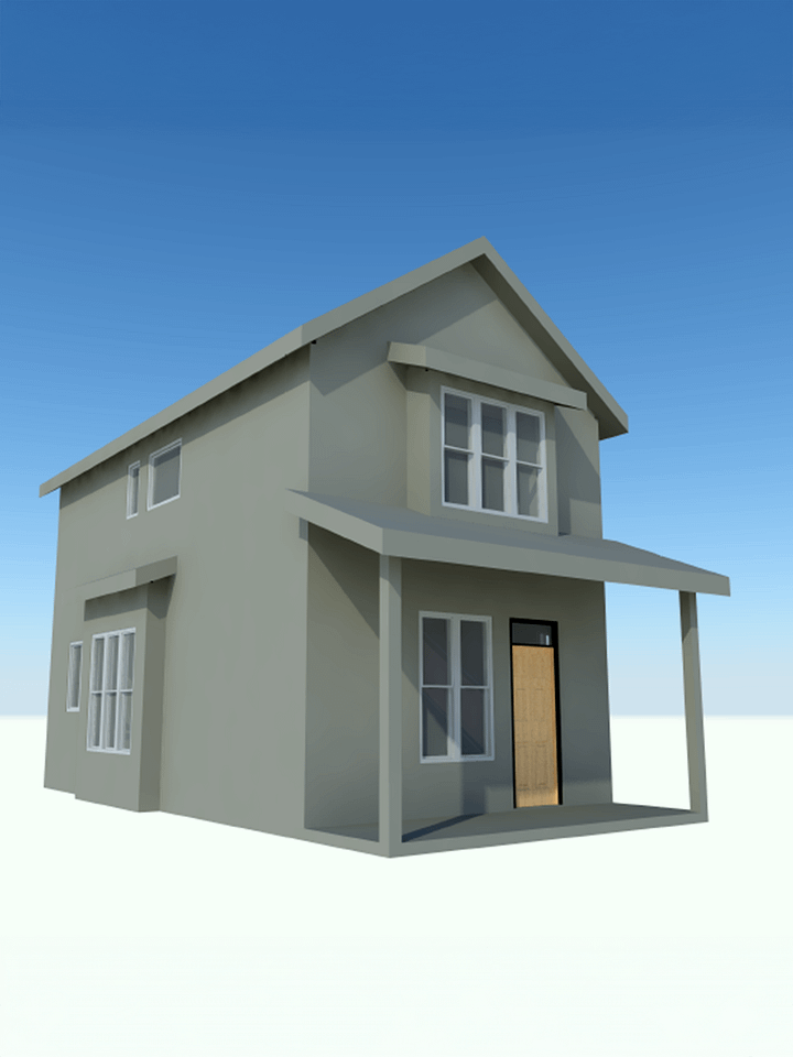 2 Story 2 Bedroom Residence: Project Files product image (2)