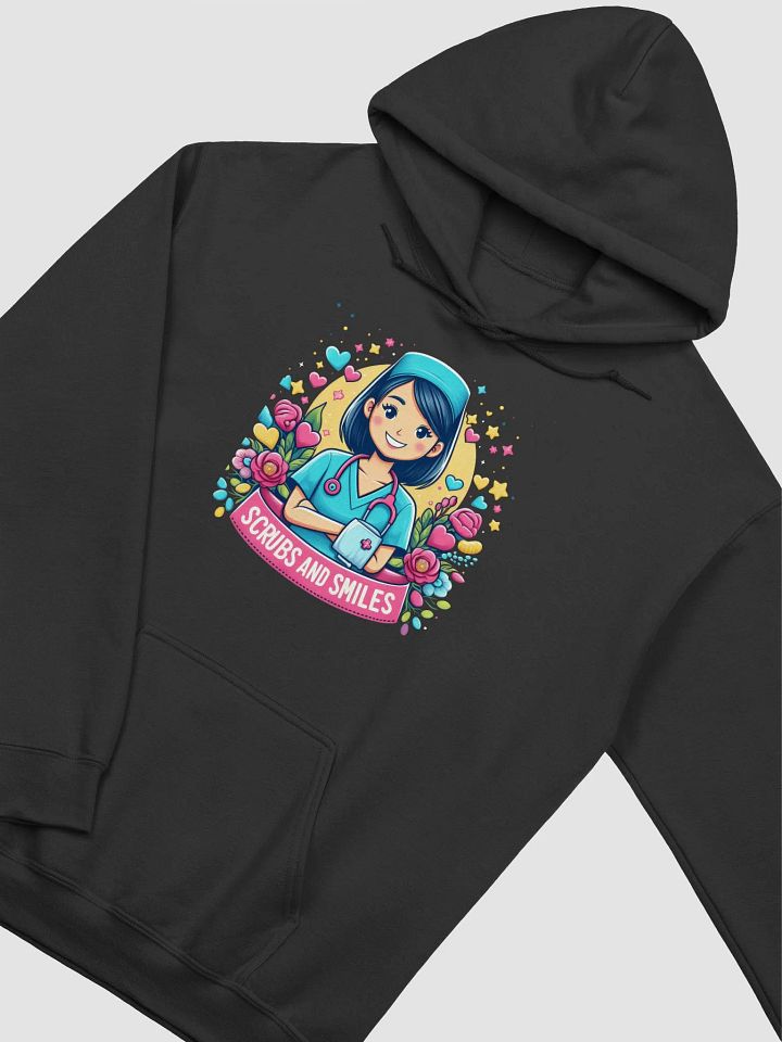 Scrubs and Smiles Nurse Hoodie product image (19)