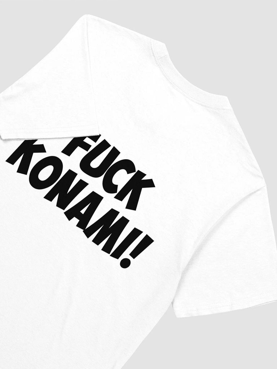 F*** Konami T-Shirt With Bat Emote (White) product image (4)