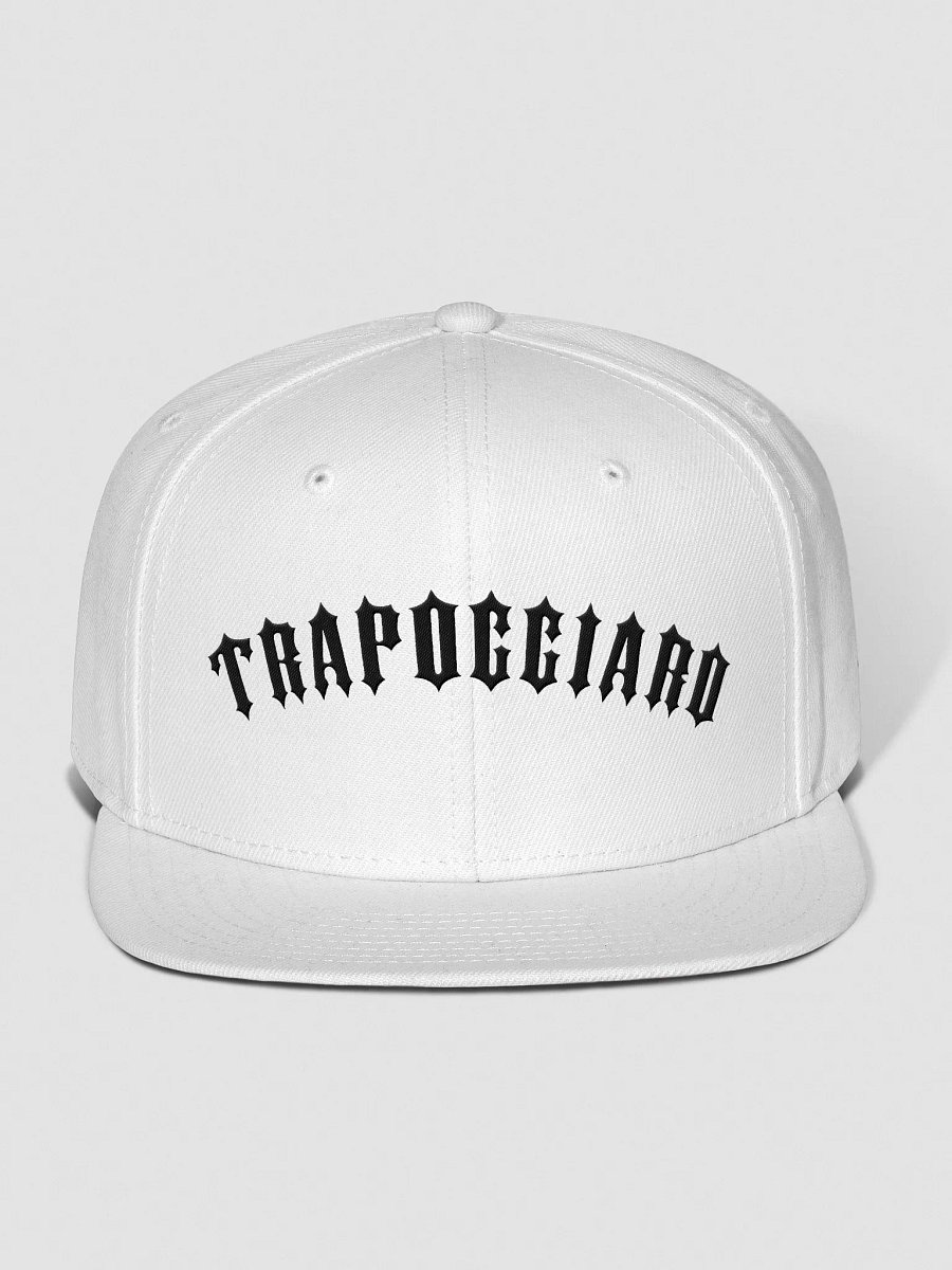 TRAPOGGIARO snapback white product image (1)