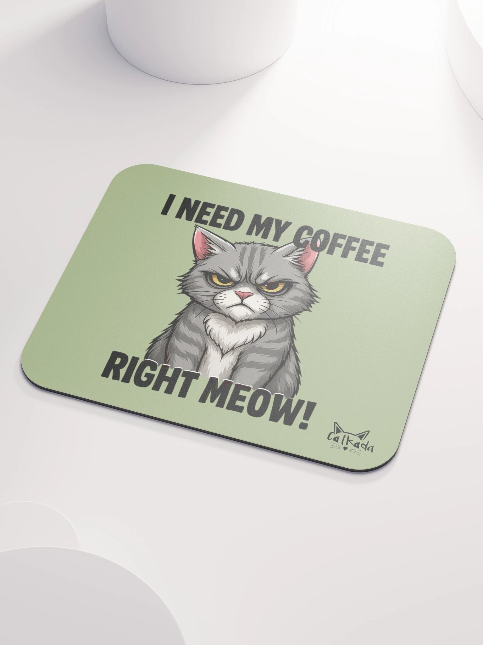 I NEED MY COFFEE MOUSEPAD product image (3)