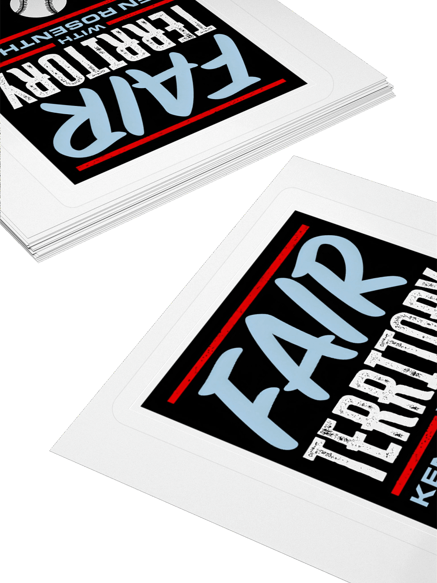 Fair Territory with Ken Rosenthal Stickers product image (7)