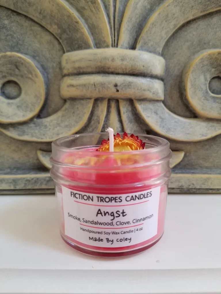 Mini Angst Candle (Fiction Tropes Candles) product image (1)