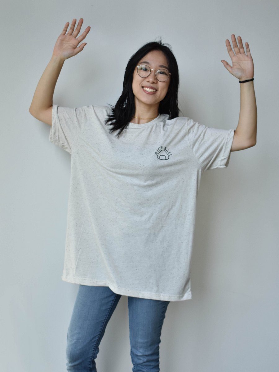 Rice Ball Triblend T-Shirt - (Oatmeal) product image (1)