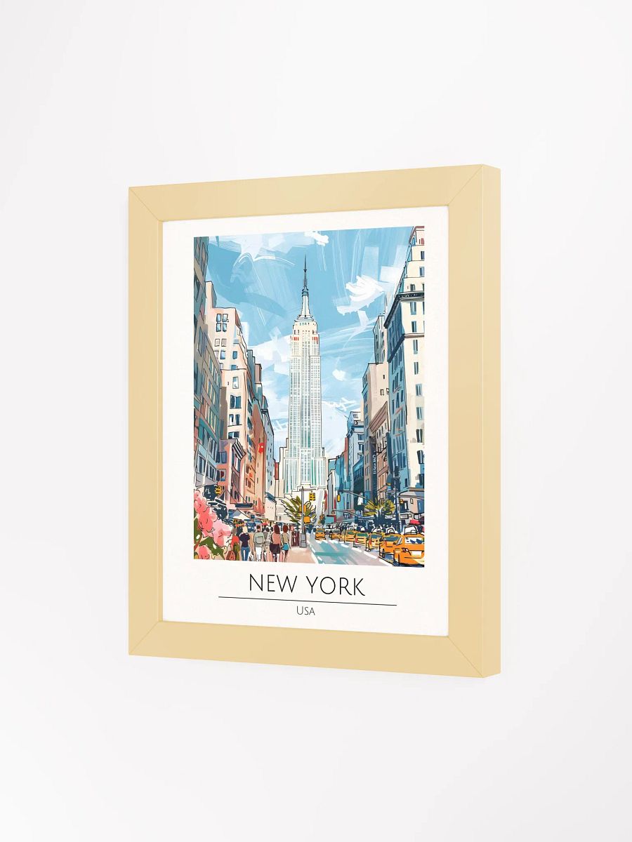 New York USA Framed Travel Poster product image (3)