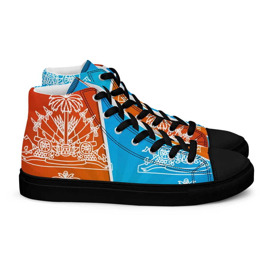 Haitian flag Men's High Tops product image (29)