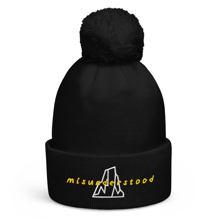 Misunderstood Yellow Pom-Pom Beanie product image (1)