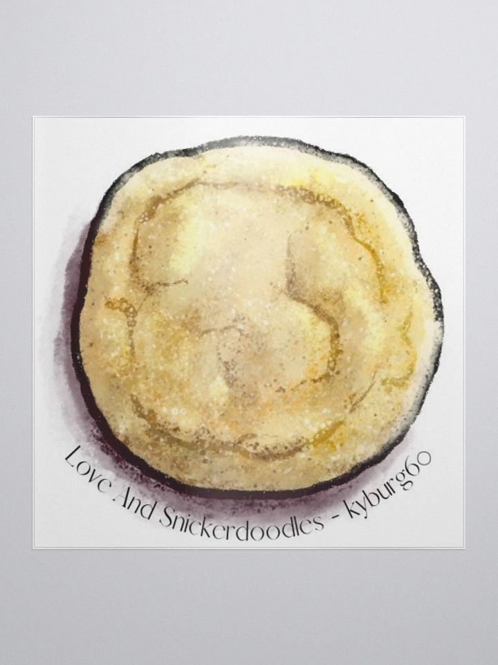 Kyburg60 - Love and Snickerdoodles Sticker product image (1)
