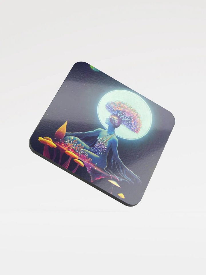 Mystical Tree Meditation Coaster product image (1)