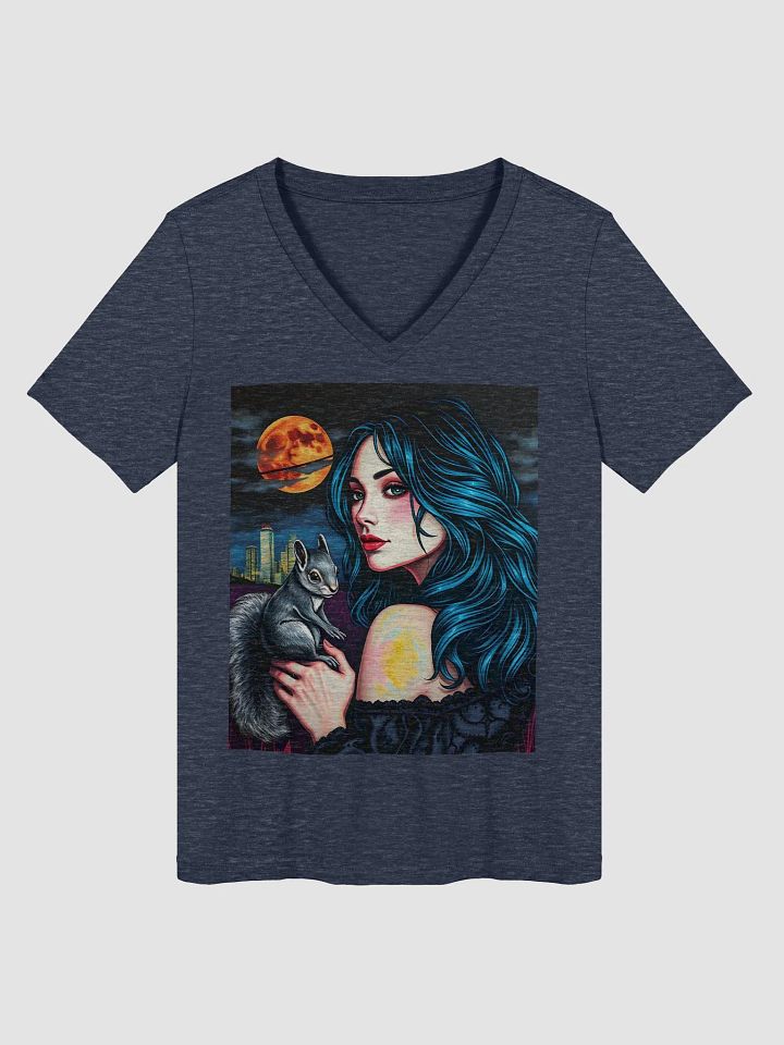 Chic Comfort: Relaxed V-Neck T-Shirt product image (1)