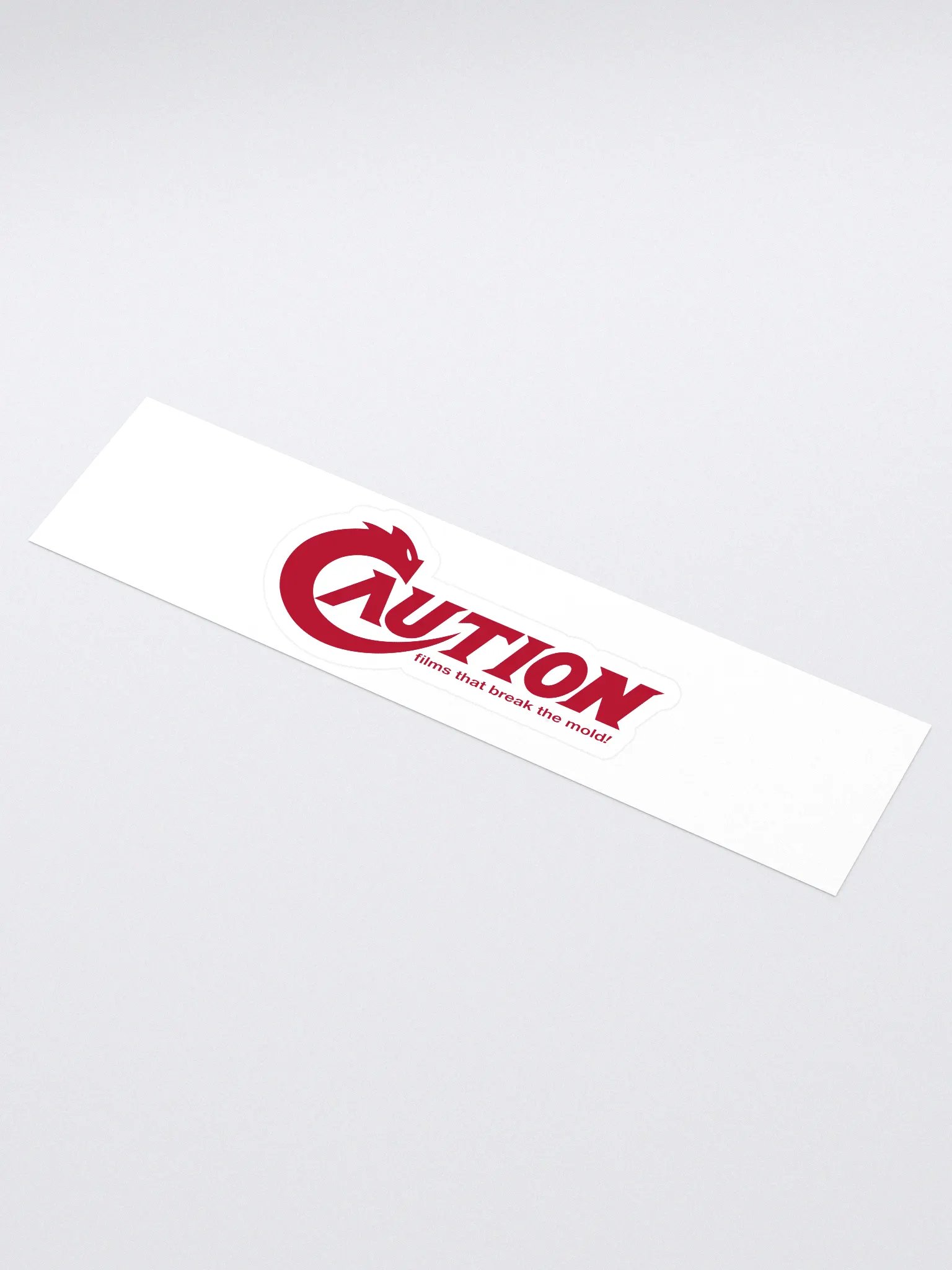 Caution Sticker (Large) product image (1)