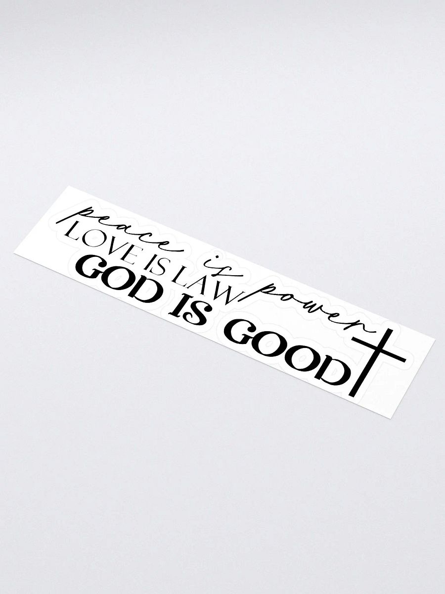 Peace is Power Sticker product image (1)