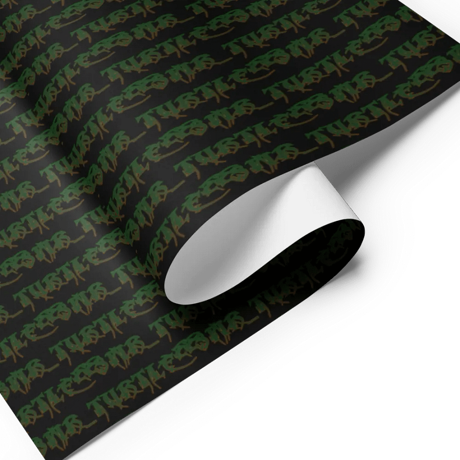 Mr turtle logo wrapping paper product image (7)