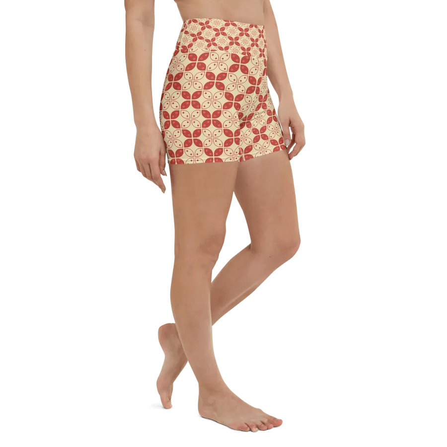Batik Kawung Yoga Shorts product image (7)