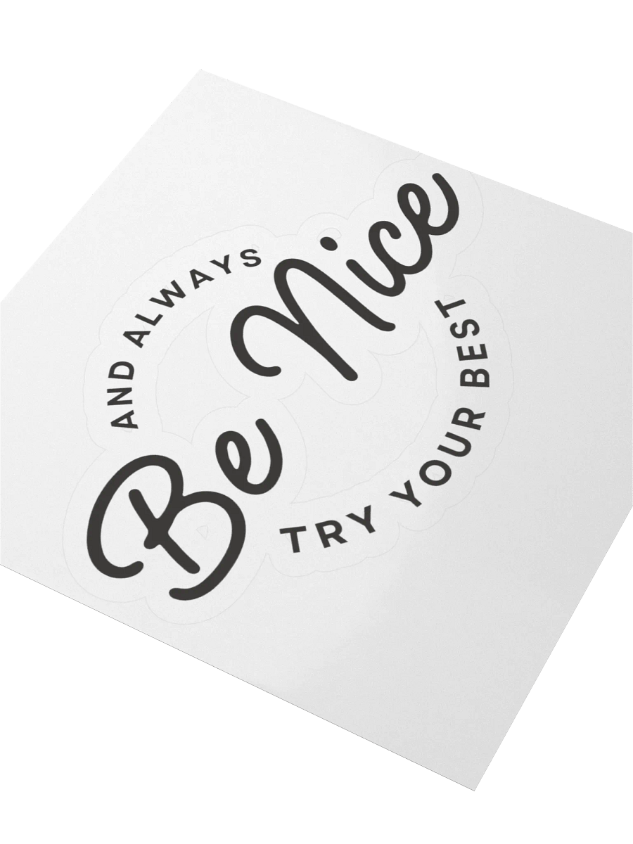 Be Nice Sticker product image (11)