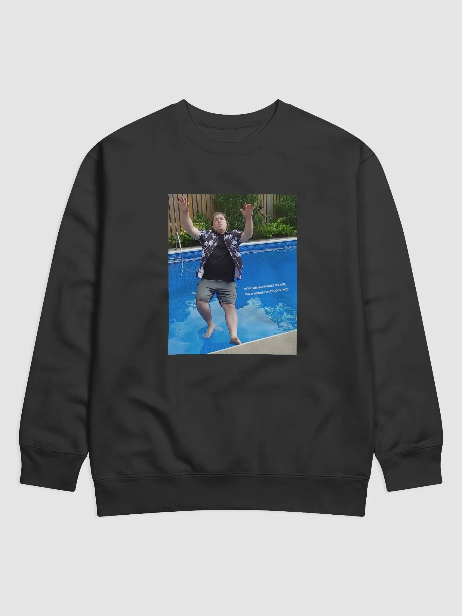 Kevin Tierney Pushed into Pool Sweatshirt product image (10)