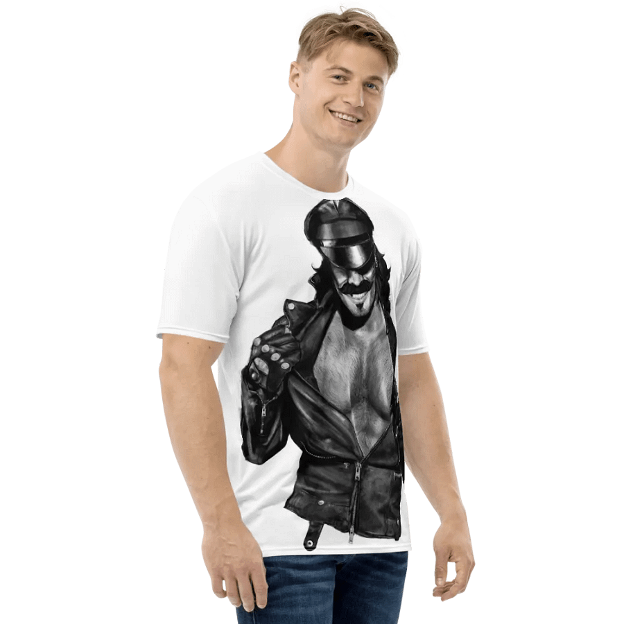 Leather Outlaw white tee product image (3)