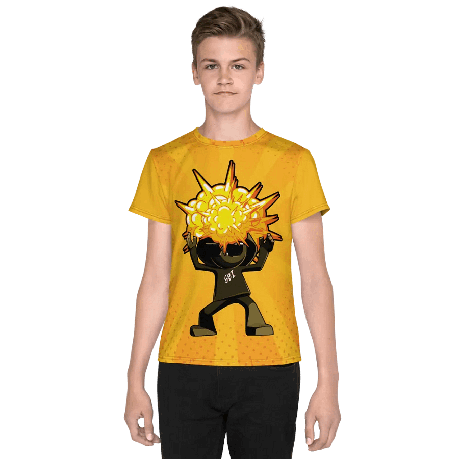 Youth Gamer tshirt – Mind Blown by StickBoi Ink product image (3)