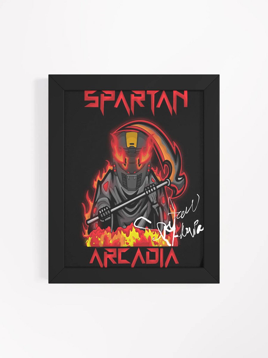 Spartan Arcadia Engulfed Autographed poster product image (39)