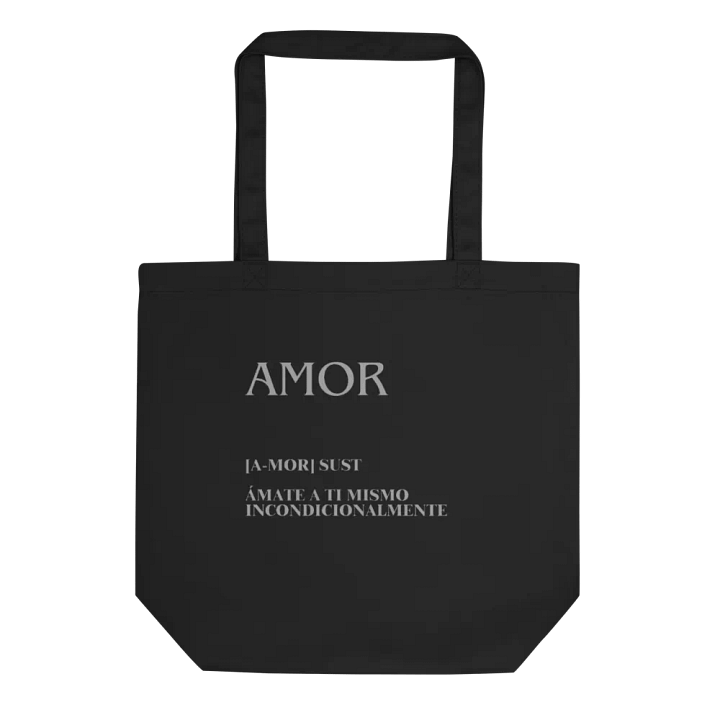 Amor Definition Tote Bag (Grey) product image (1)