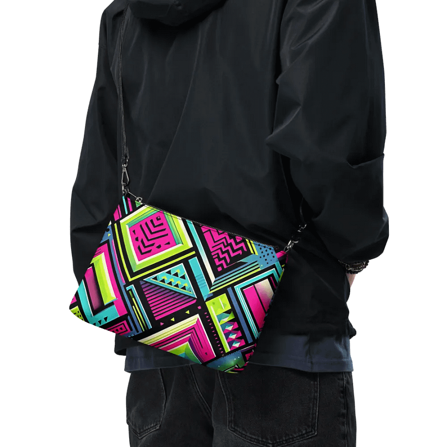 Neon Pop Art Crossbody Bag product image (8)