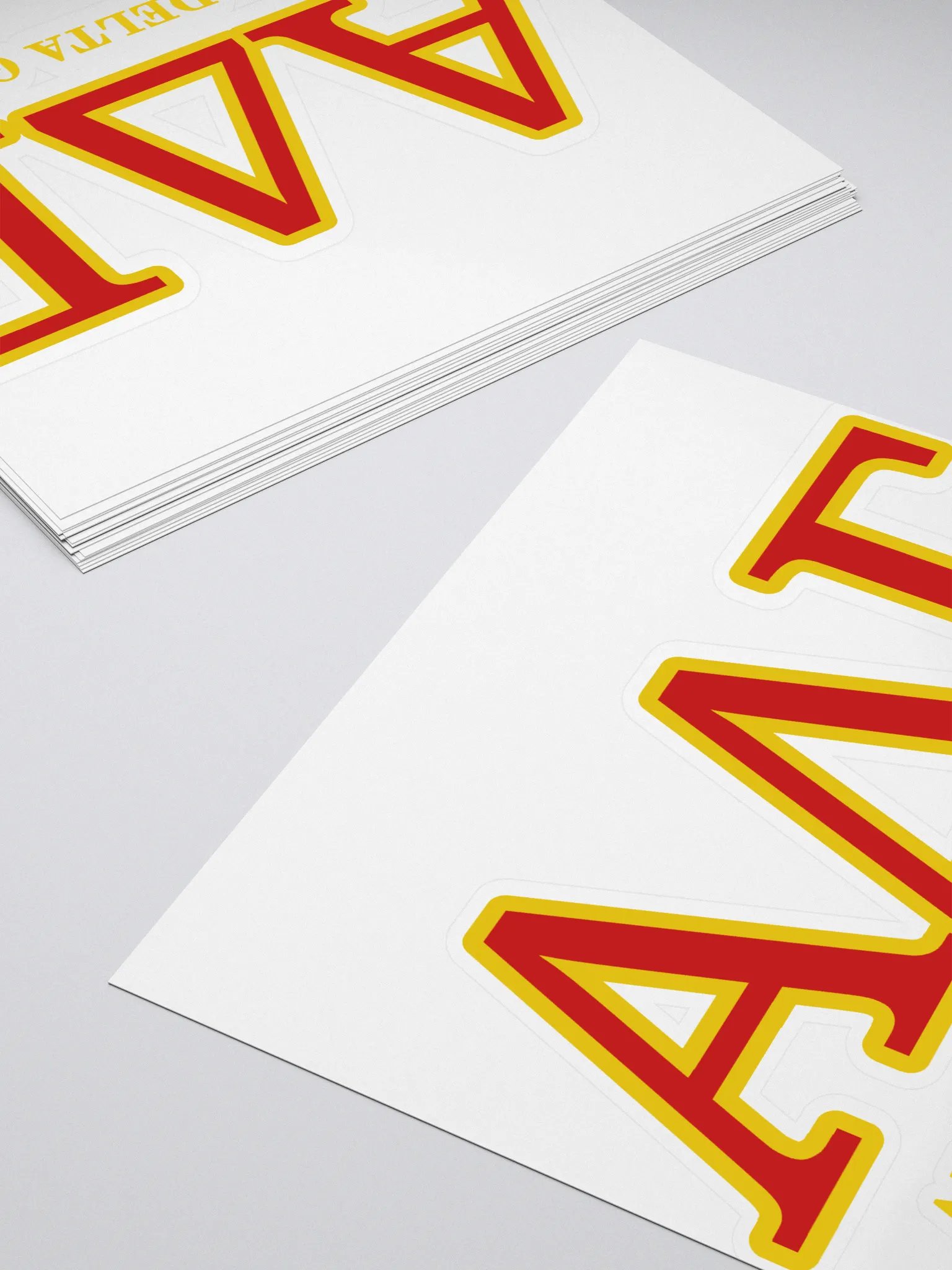 Copy of ADG Greek Letters Red/Gold - Sticker product image (4)