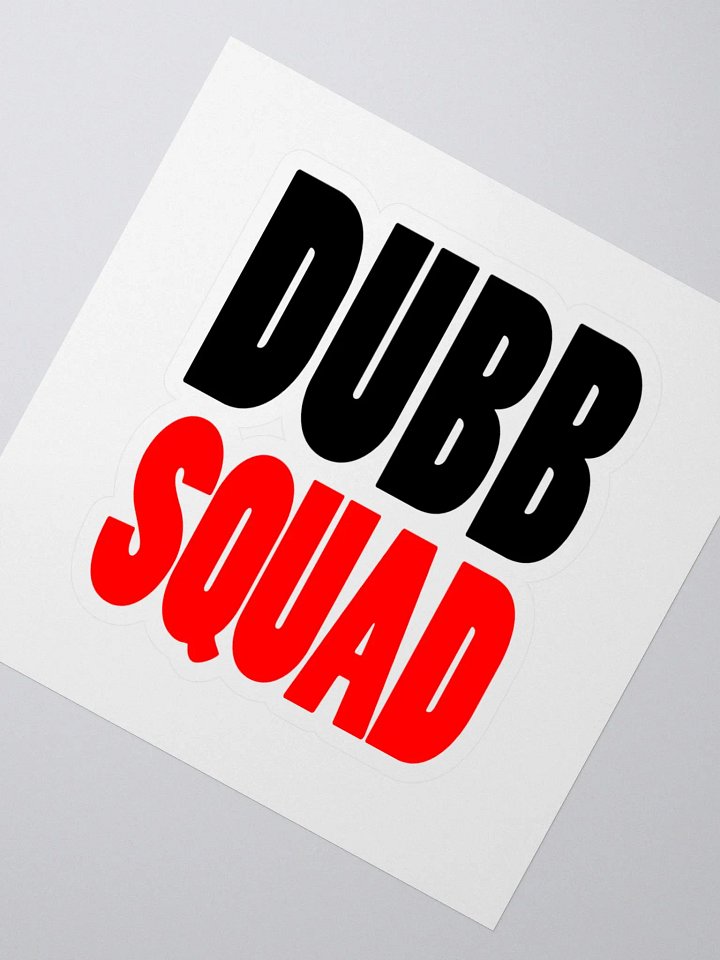 Dubb Squad Sticker product image (2)