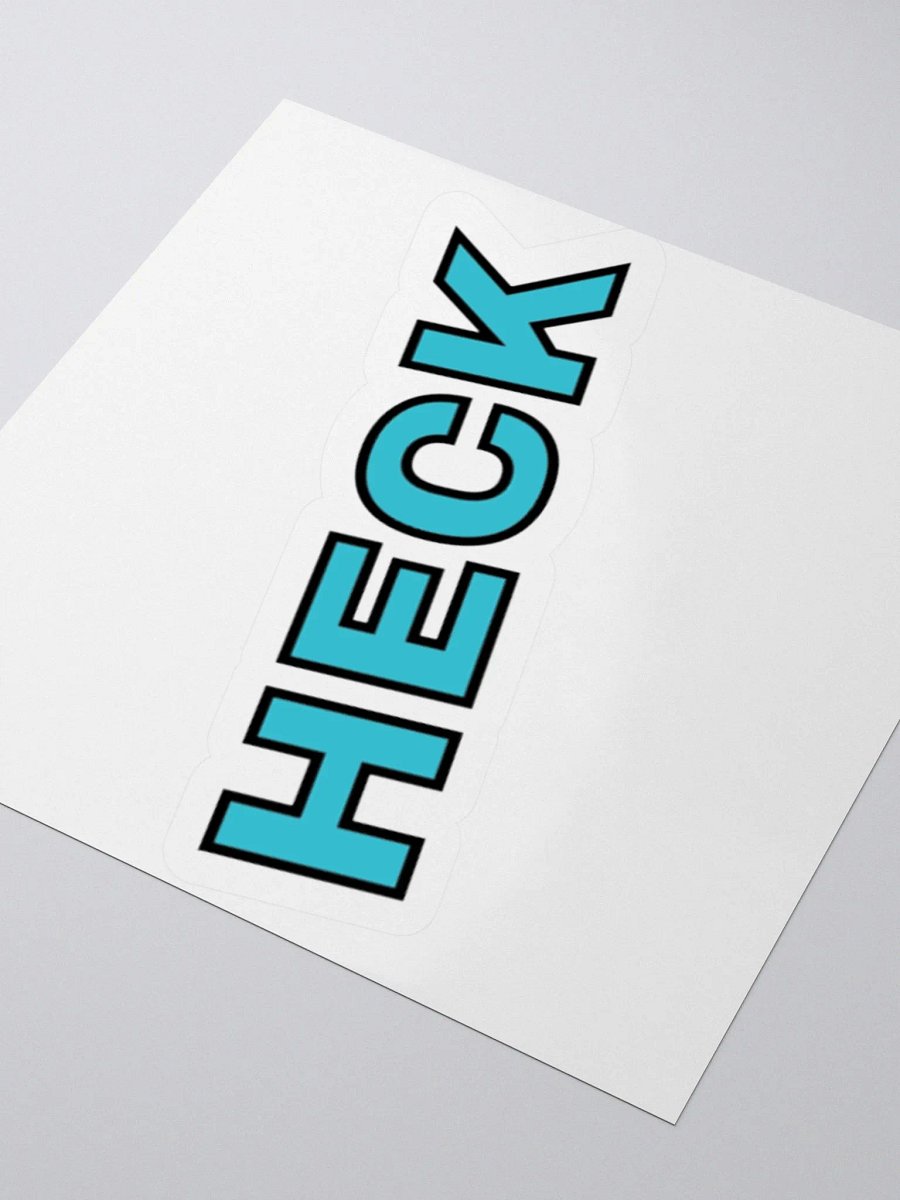 HECK Bold Blue Kiss Cut Stickers product image (10)