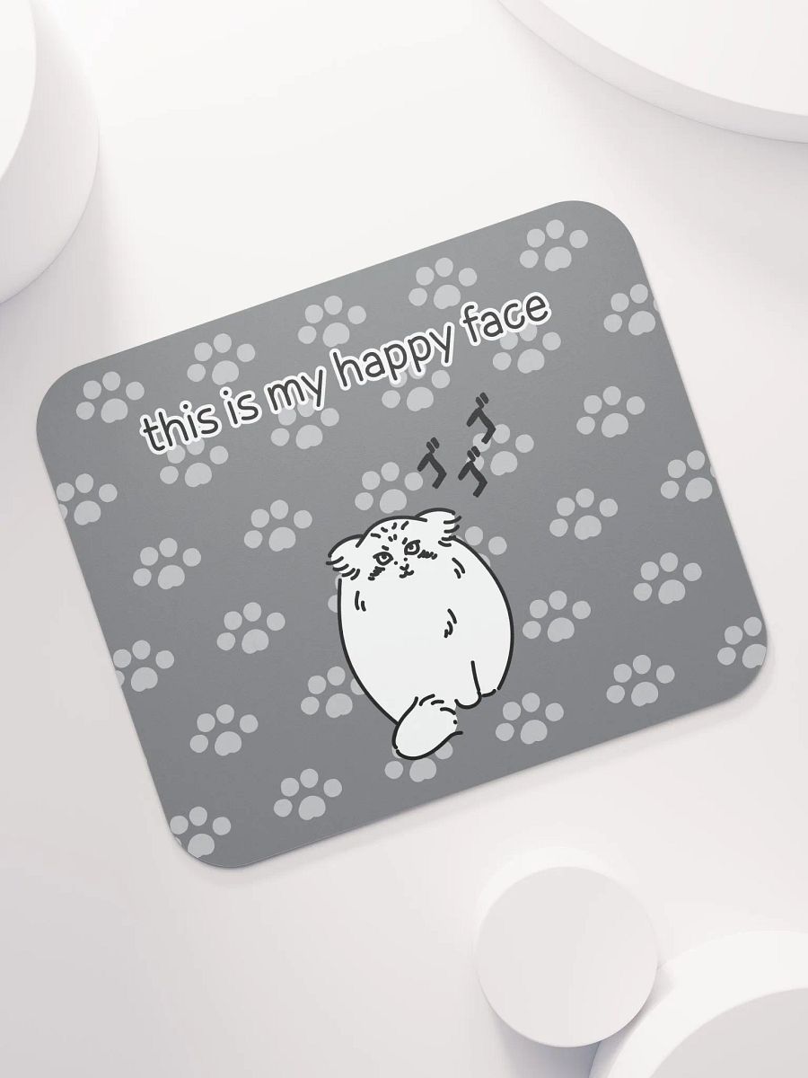 This Is My Happy Face - Mousepad product image (7)