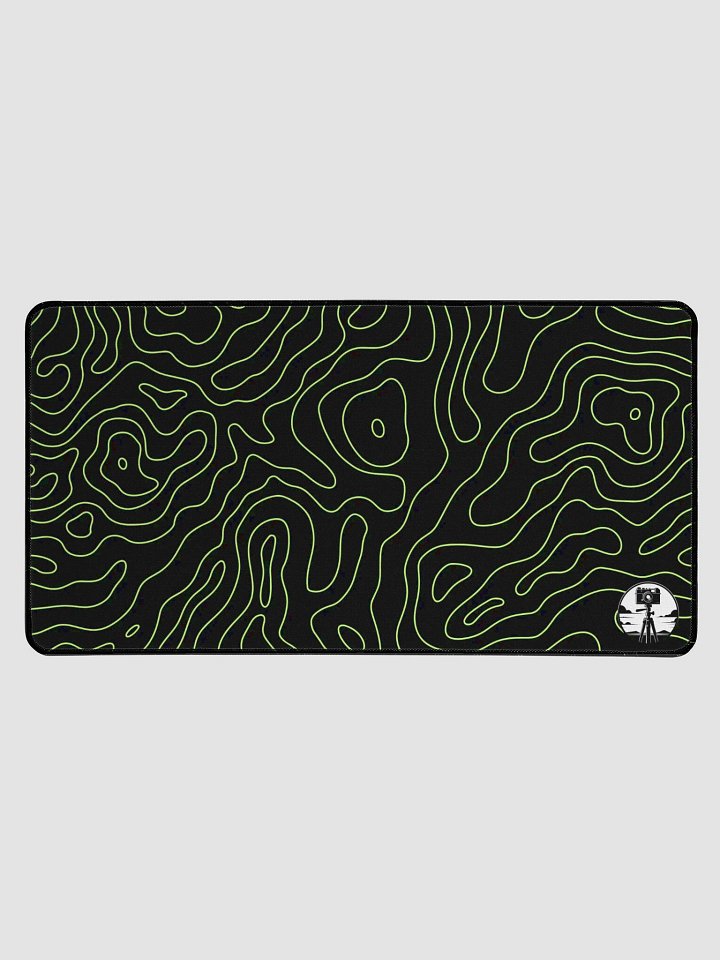 lime/black damascus deskpad product image (1)