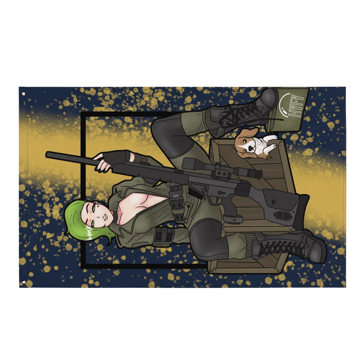 Sniper Pickle Chan Flag product image (1)