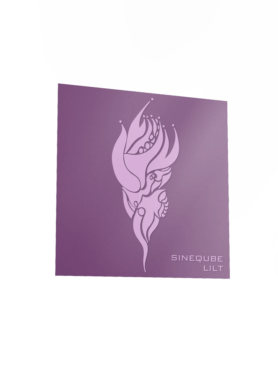 Album Cover Art Print Sineqube's "Lilt" product image (3)