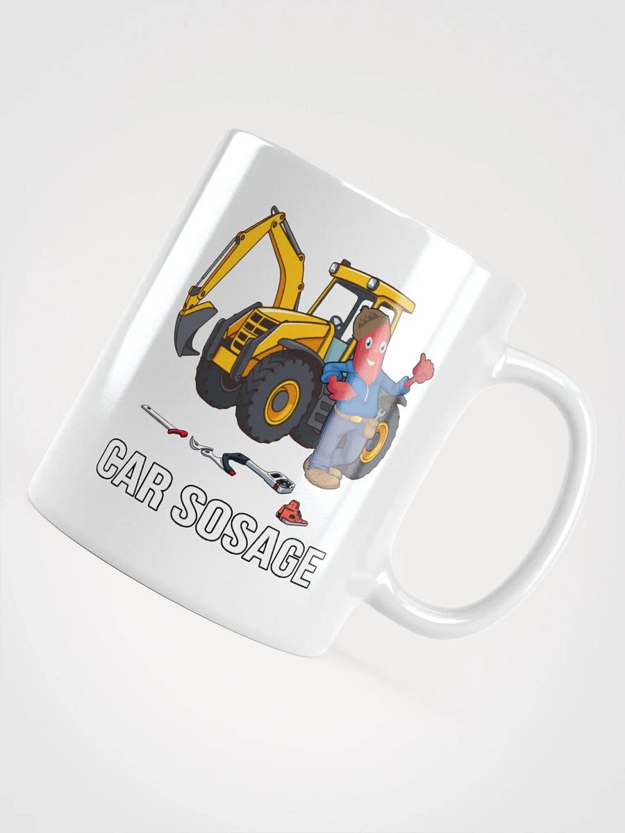 Car Sosage 1104 - White Glossy Mug product image (5)