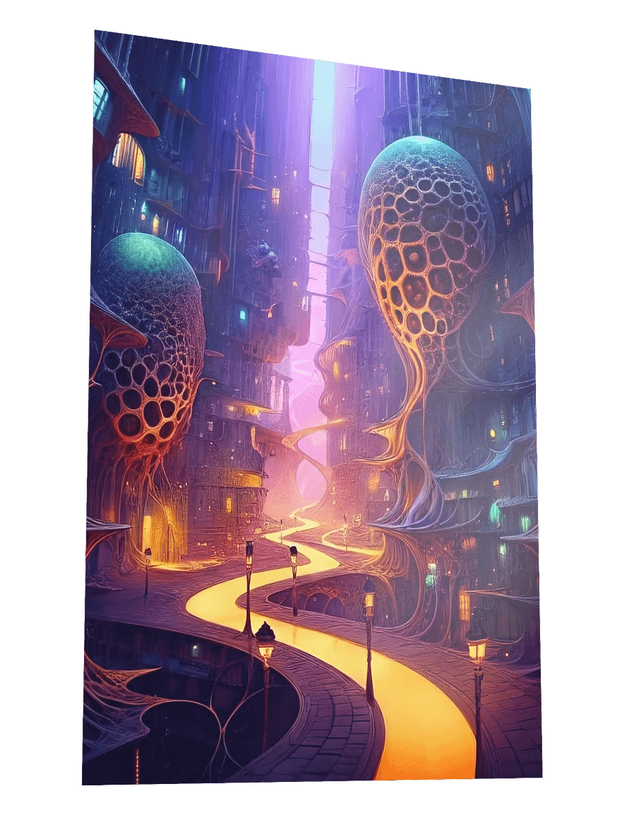 City of Lights Enhanced Matte Paper Poster product image (3)