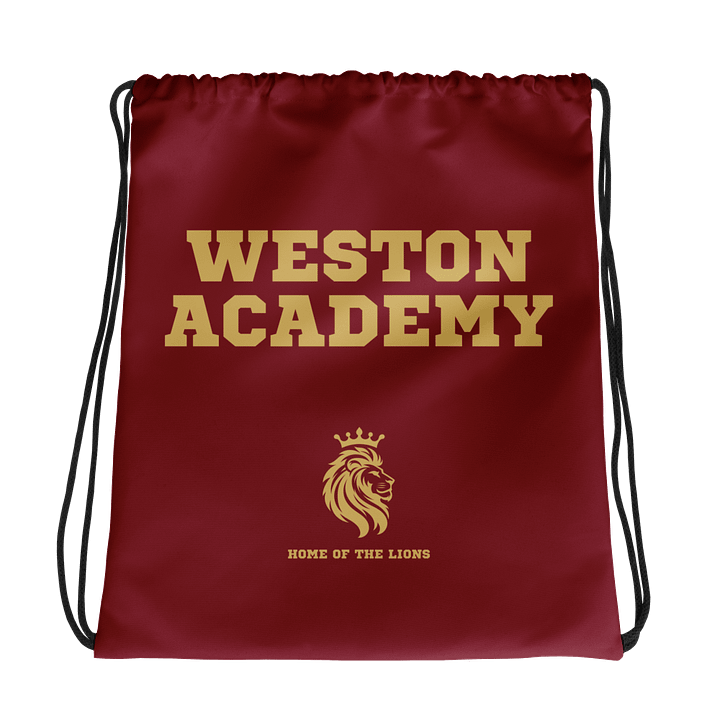 Weston Academy Drawstring Bag product image (1)