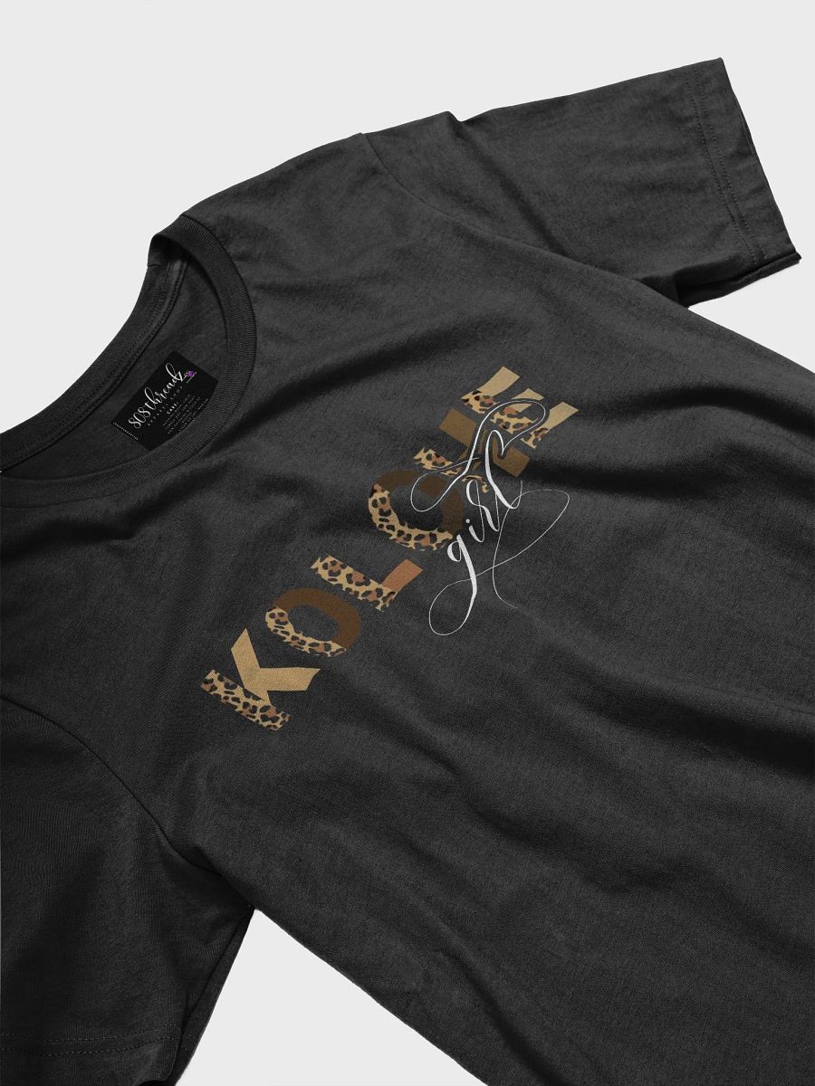 Copy of Kolohe Girl T-Shirt; White with Original Leopard Pattern product image (3)