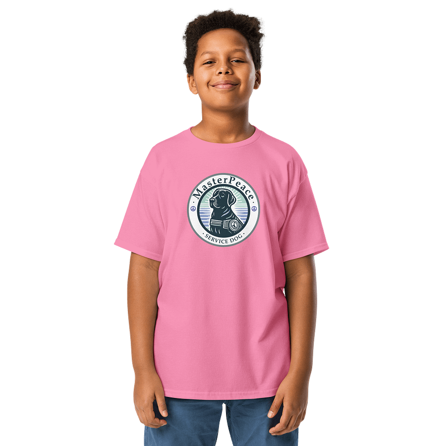 MasterPeace Service Dog Youth Tee product image (1)