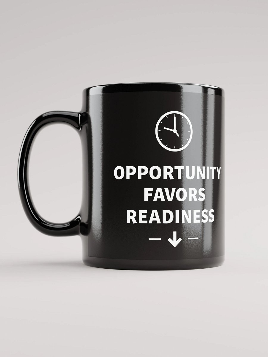 Unlock Your Destiny with Bruno Mars’ Inspirational Quote Mug – Opportunity Favors Readiness – Empower Your Journey Every Day! product image (12)