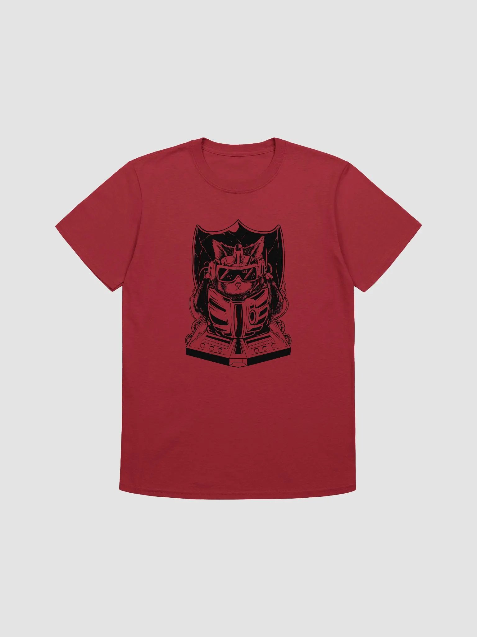 Techno Cat || Gildan Softstyle T-Shirt product image (1)