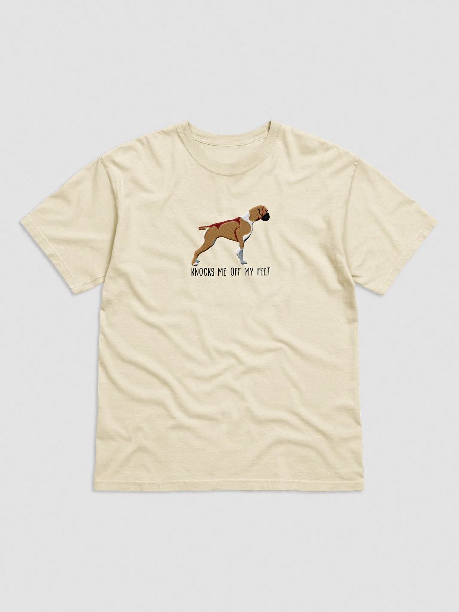 Knocks Me Off My Feet T-Shirt(Embroidered) of a Boxer product image (25)