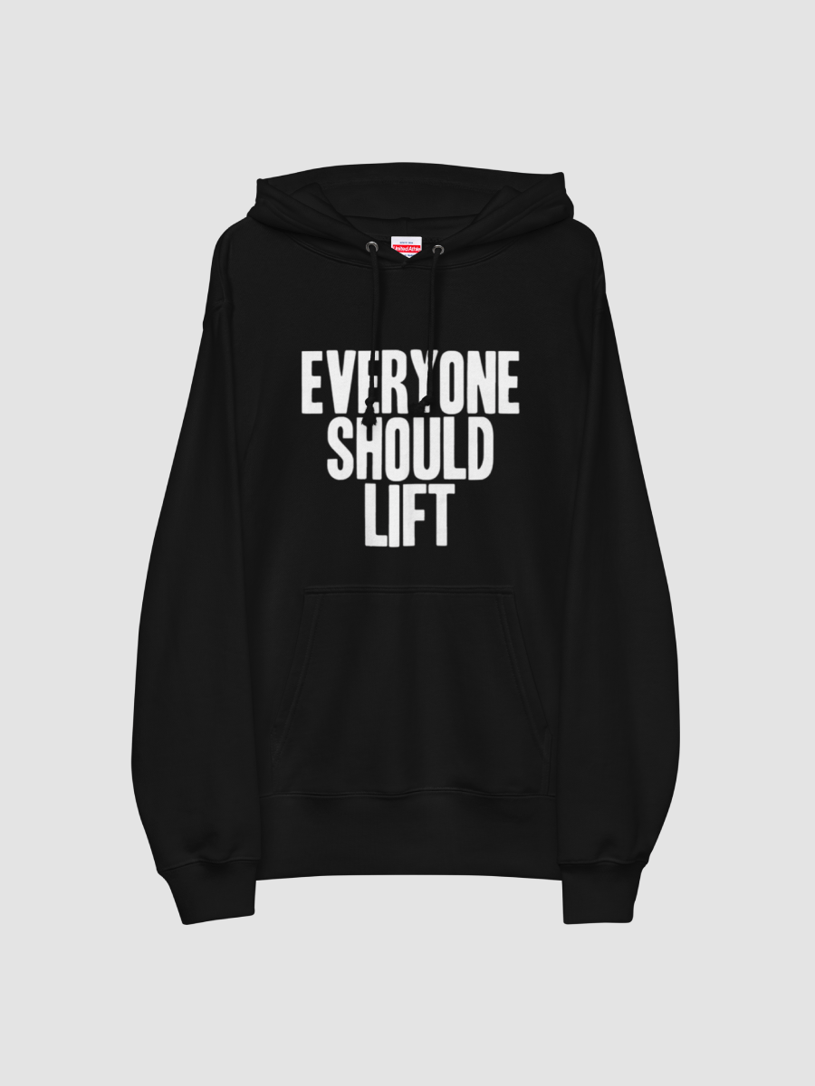 [everyone] Unisex french terry pullover hoodie product image (2)